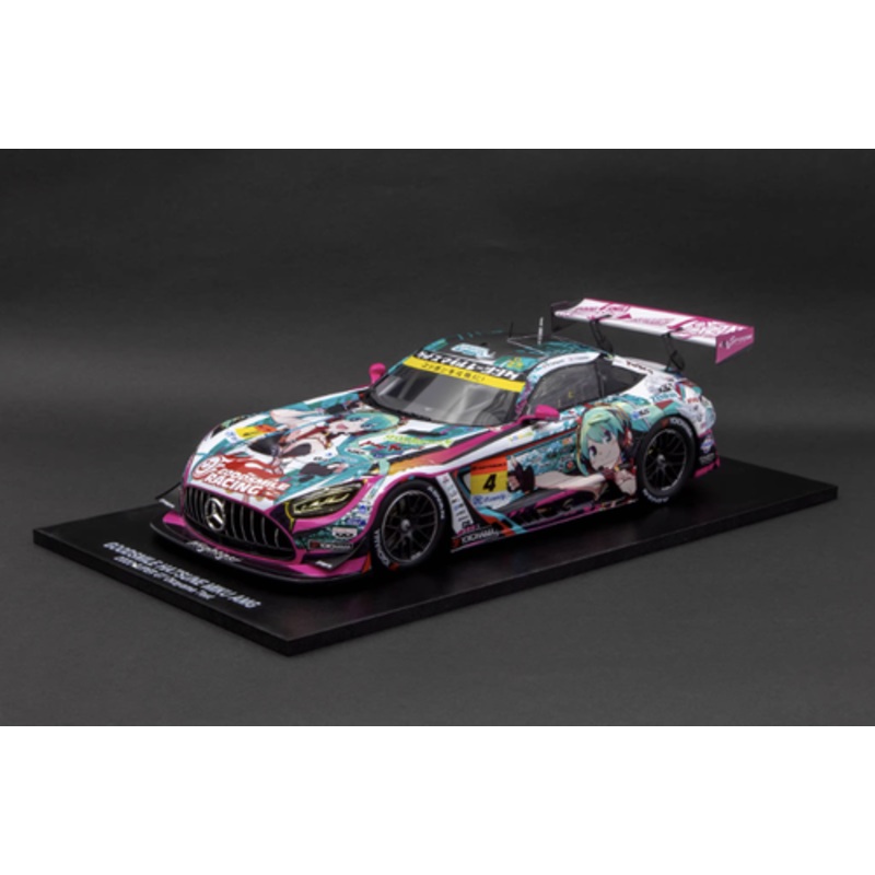 1/18 GoodSmile HATSUNE MIKU AMG 2020 SUPER GT Resin Car Model