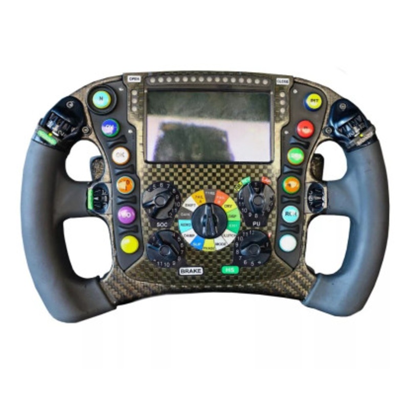 1/2 HC Models 2023 Formula 1 Ocon #31 & Gasly #10 Alpine A523 Steering Wheel Model