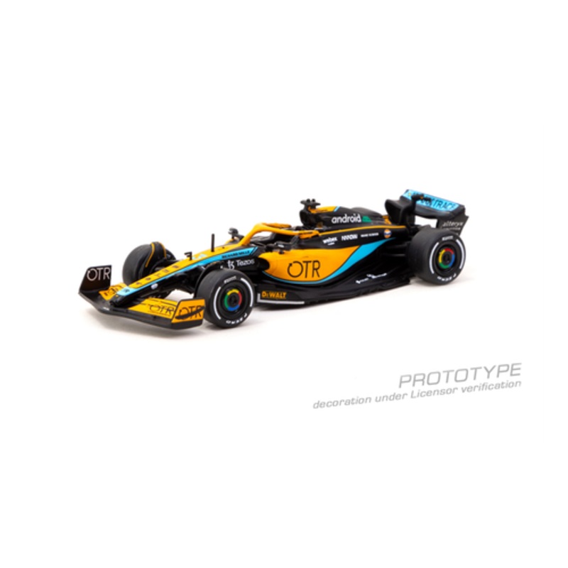 1/64 Tarmac Works 2022 Formula 1 McLaren MCL36 Australian Grand Prix Daniel Ricciardo Diecast Car Model