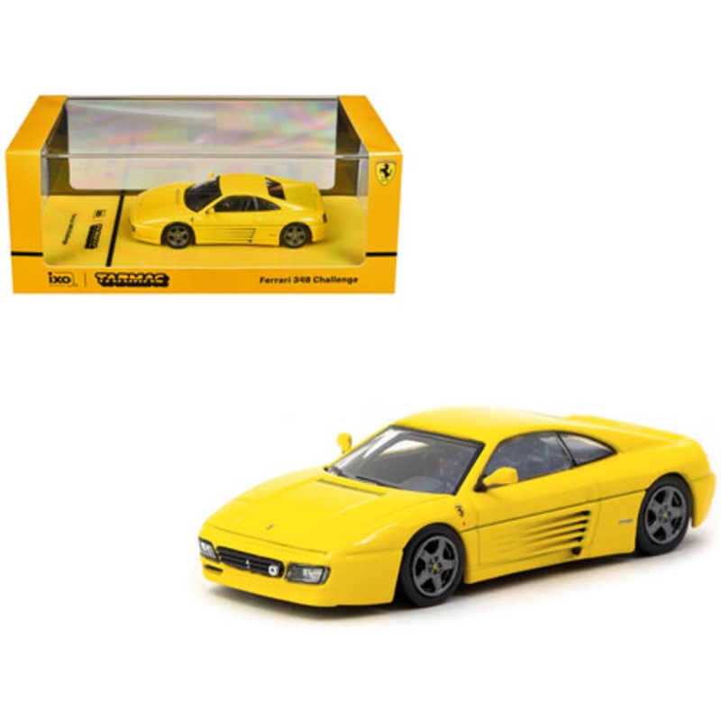 1/64 Tarmac Works Ferrari 348 Challenge (Yellow) Diecast Car Model