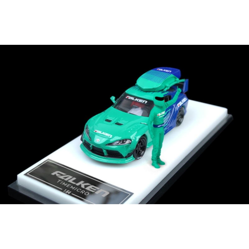 1/64 Time Micro Toyota Supra Falken Theme Deluxe Edition Car Model