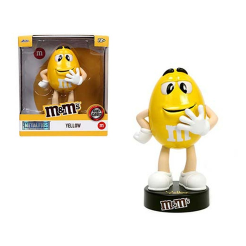 1/12 Jada 4" Metal M&M Peanut Yellow Figure