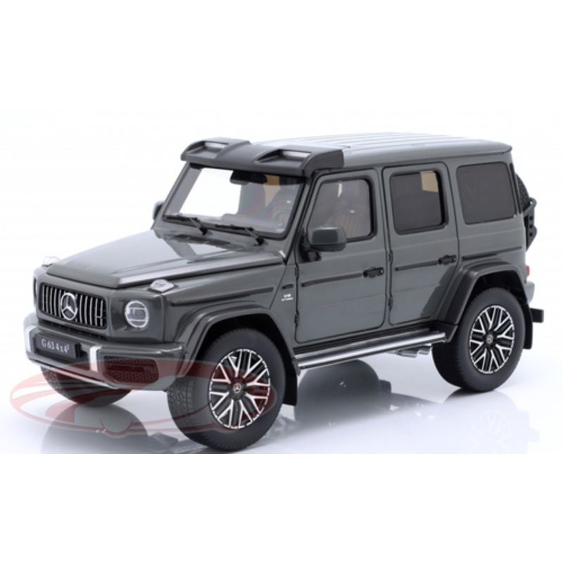 1/18 Dealer Edition 2022 Mercedes-Benz AMG G63 (W463) 4x4 (Classic Grey) Diecast Car Model