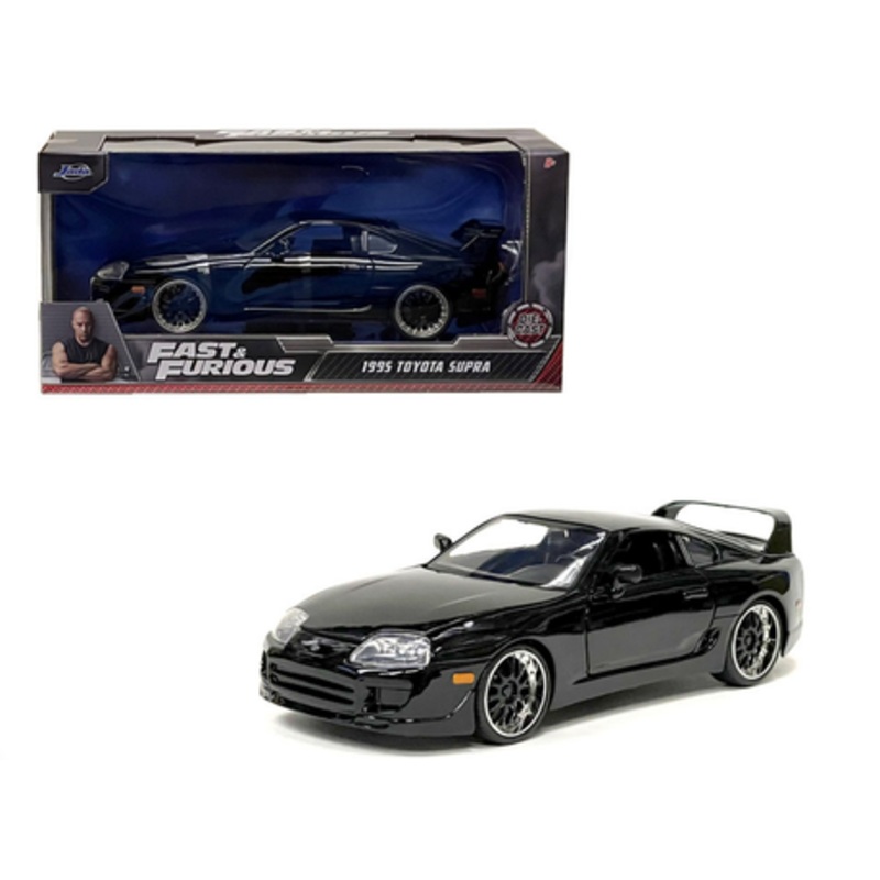 1/24 Jada 1995 Toyota Supra Fast & Furious (Fast 5) (Black) Diecast Car Model