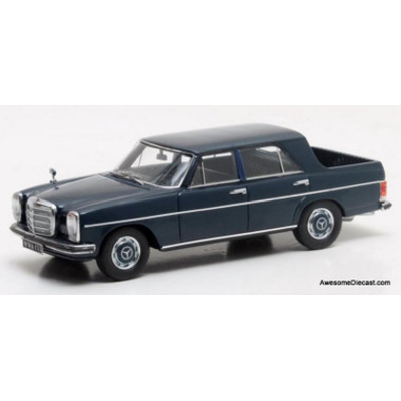 1972 Mercedes Benz (W115) Double Cab Pick-Up, Blue 1:43 Resin Cast Model Car by Matrix