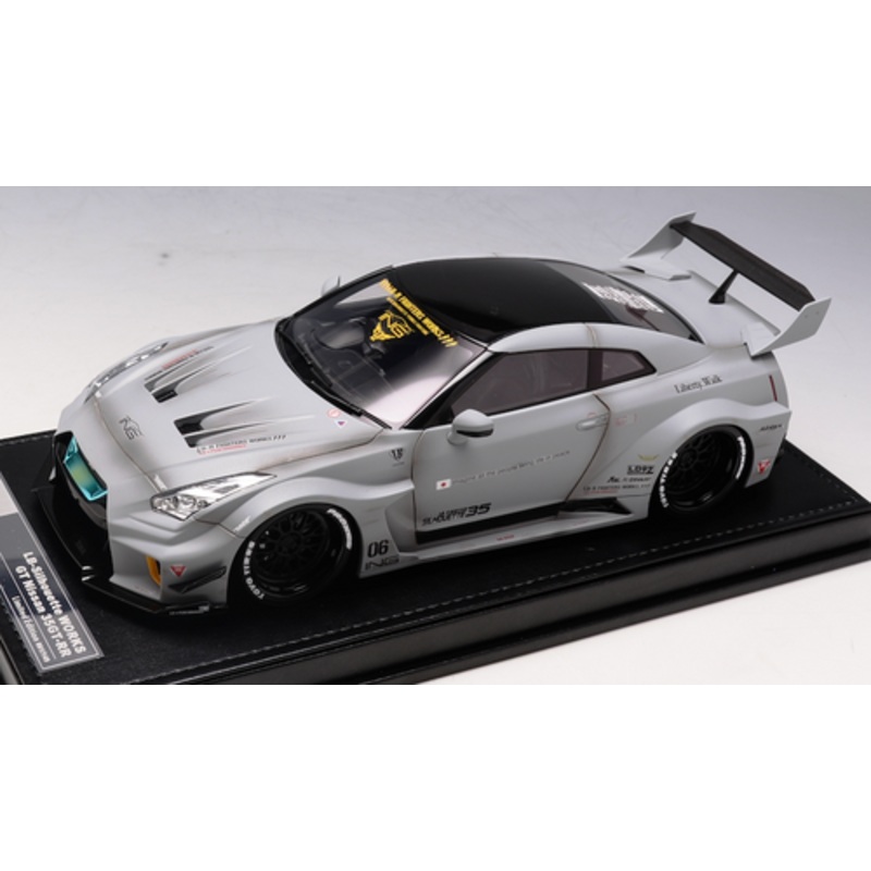 1/18 Ivy Nissan GT-R GTR 35GT RRS (Grey) Resin Car Model