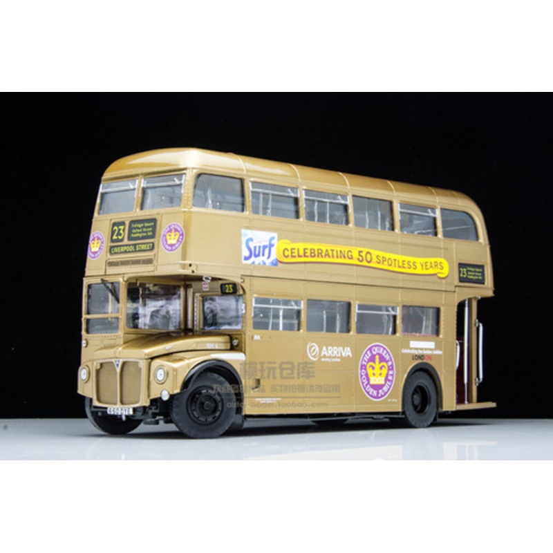 1/24 Sunstar Routemaster "Surf Celebrating 50 Spotless Years" London Bus Diecast Car Model