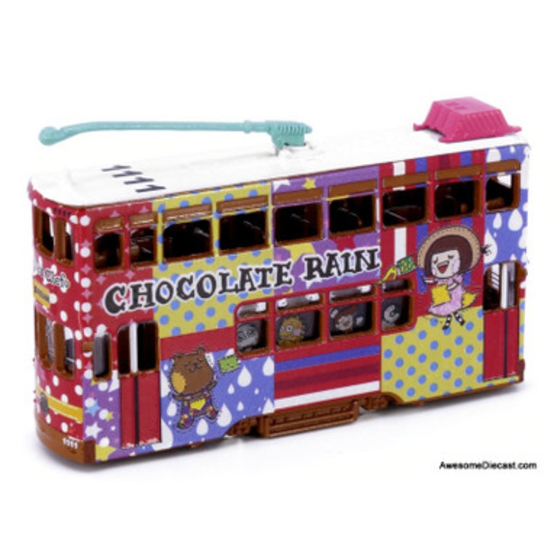 Tiny City 1:120 Hong Kong "Ding Ding" Chocolate Rain Tram