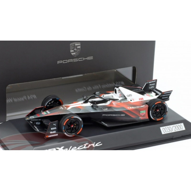 1/43 Dealer Edition 2023 Formula E Porsche 99X Electric Gen3 2023 Launch Version Car Model