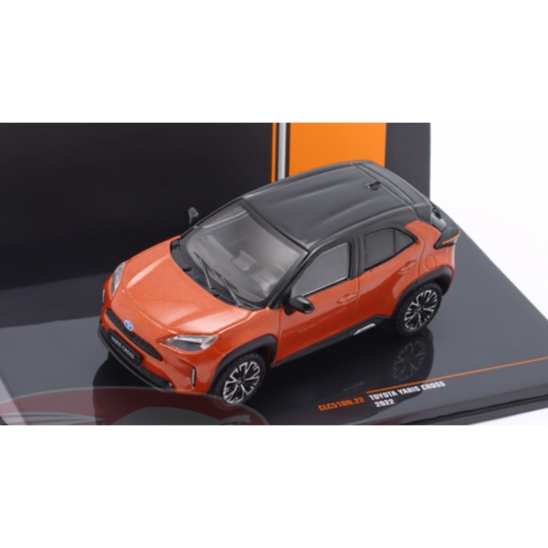1/43 Ixo 2022 Toyota Yaris Cross (Orange Metallic) Car Model
