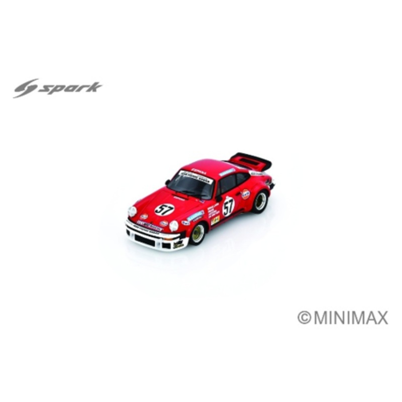 1/43 Spark Porsche 934 No.57 Le Mans 24H 1977 W. Braillard - G. Ortega - N. Koob Car Model