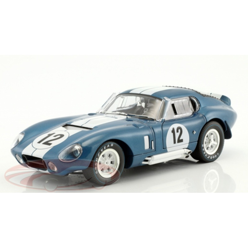 1/18 CMR 1965 Shelby Cobra Daytona coupe #12 24h LeMans Ford France Jo Schlesser, Allen Grant Car Model