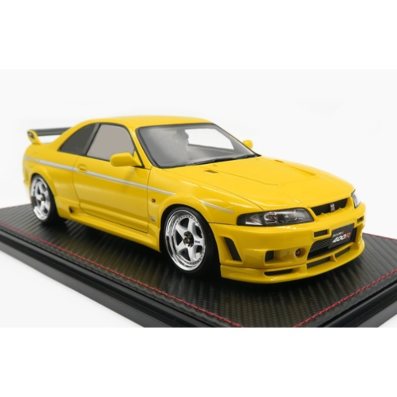 1/18 Ignition Model Nismo R33 GT-R 400R Yellow Resin Car Model