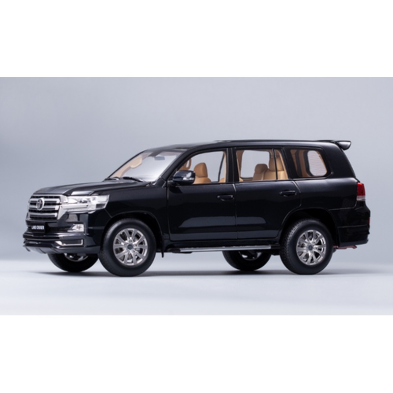 1/18 Kengfai Toyota Landcrusier Pearl Black Full open Diecast Car Model RHD