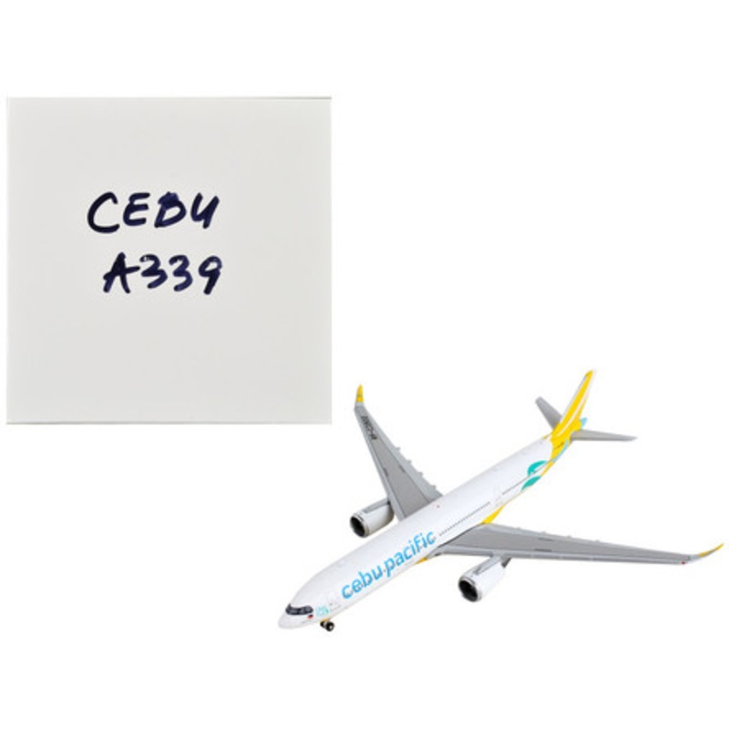 Airbus A330-900 Commercial Aircraft "Cebu Pacific" Yellow and White 1/400 Diecast Model Airplane by GeminiJets