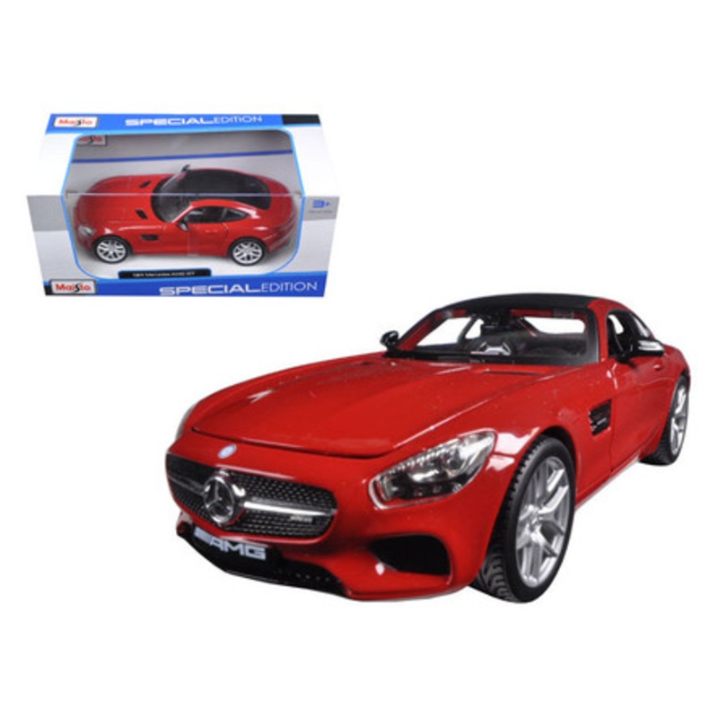Mercedes AMG GT Red 1/24 Diecast Model Car by Maisto