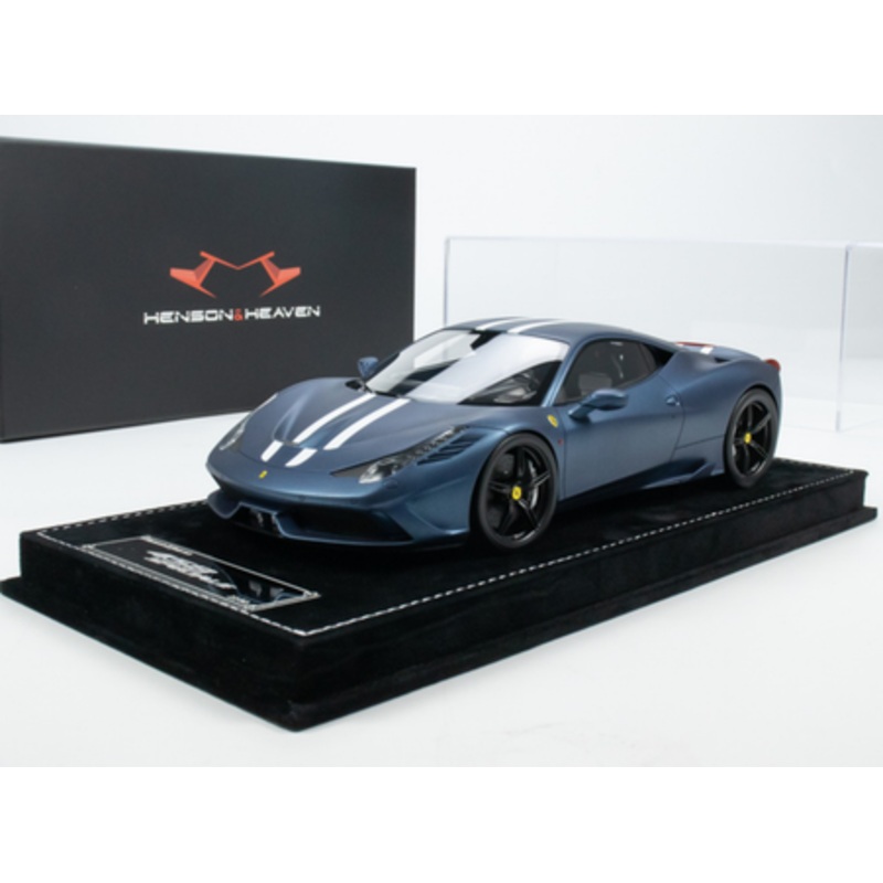 1/18 HH Model Ferrari 458 Speciale Blue