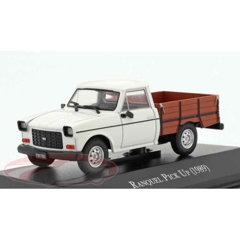 1/43 Altaya 1989 Renault Ranquel Pick-Up (Brown & White) Car Model